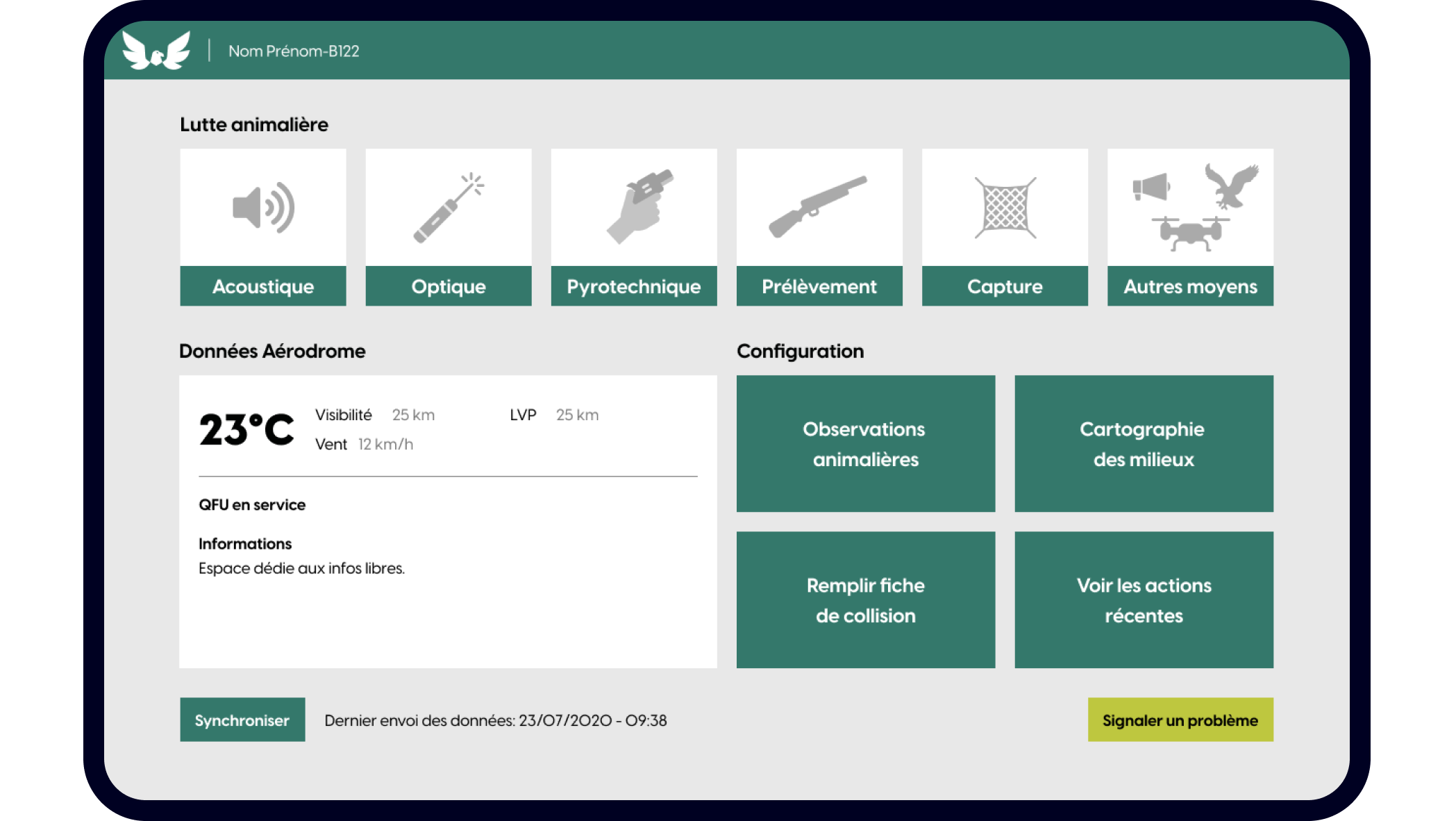 Aquila Application Sécurité Avion